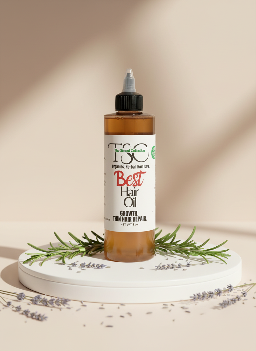 Best Hair Oil with background