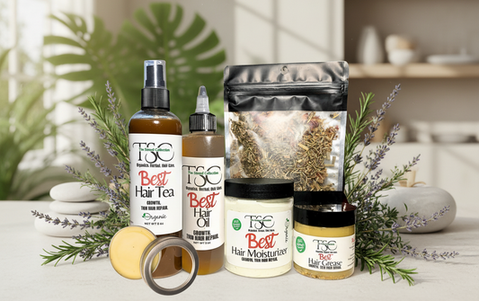 Complete Hair Care System with Background